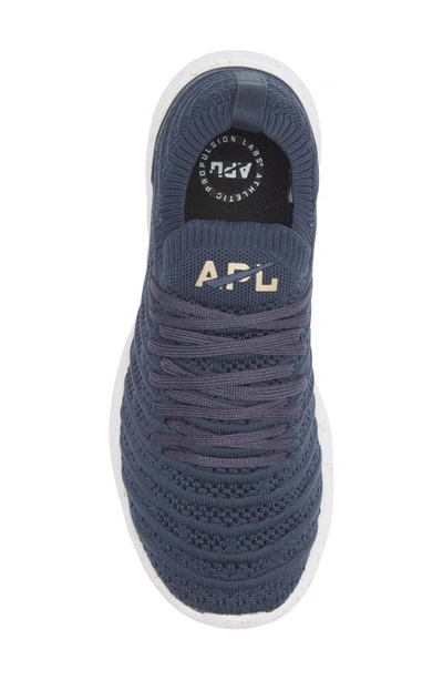 Shop Apl Athletic Propulsion Labs Techloom Wave Hybrid Running Shoe In Midnight / Champagne / Speckle