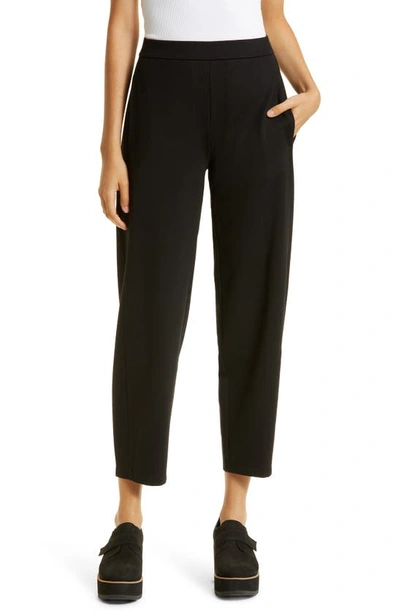 Eileen Fisher Ankle Lantern Pants In Black