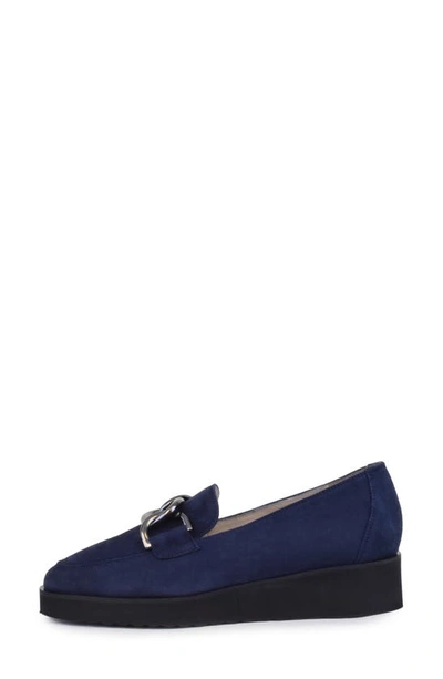 Shop Amalfi By Rangoni Ema Loafer In New Navy Cashmere
