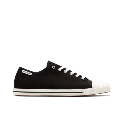 Shop Palm Angels Square Low Top Sneakers In Black