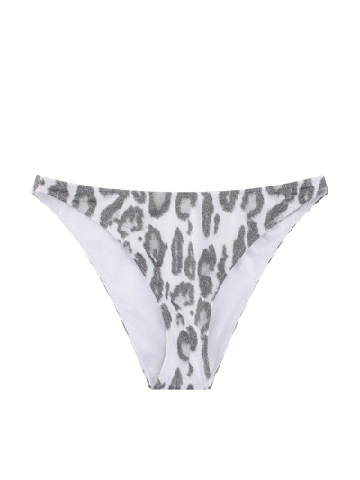 Shop Stella Mccartney Bikini Slip In Grey