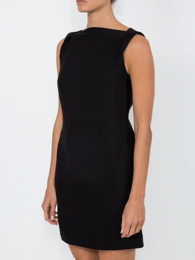 Shop Calvin Klein 205w39nyc Open Back Short Dress Black