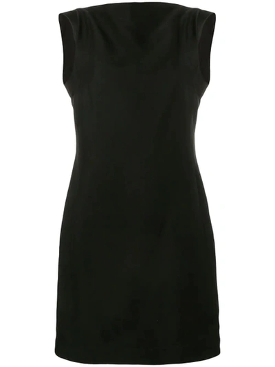 Shop Calvin Klein 205w39nyc Open Back Short Dress Black