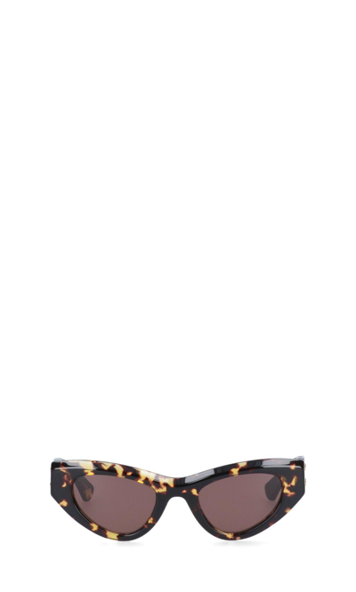 Shop Bottega Veneta Angle Sunglasses In Default Title