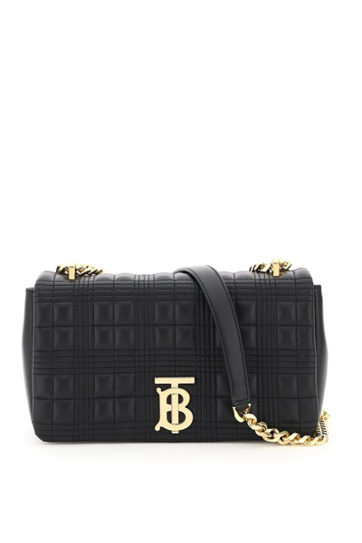 Shop Burberry Small Quilted Lola Crossbody Bag In Default Title