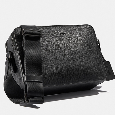 Coach Charter Crossbody 24 In Black Copper/black