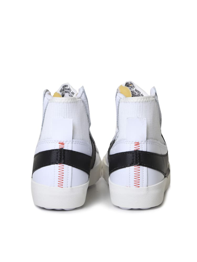 Shop Nike Sportswear Blazer Mid 77 Jumbo In White/black-white-sail