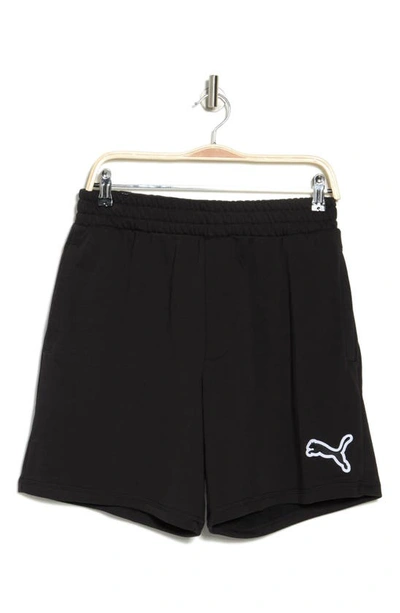 Shop Puma Badge 7" Shorts In Black