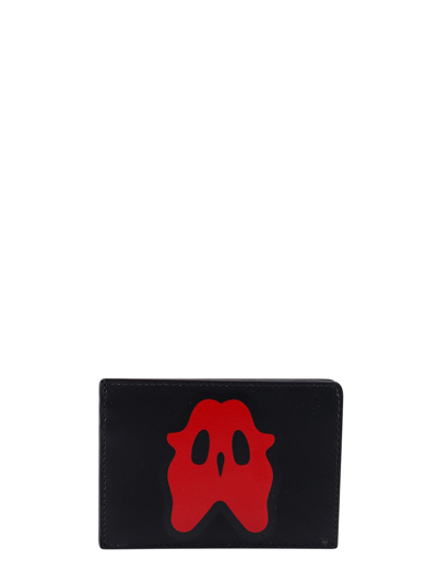 Shop Burberry Card Holder In Black