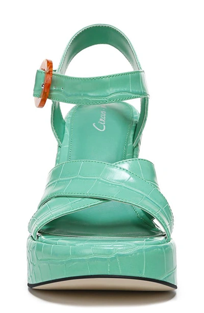 Shop Circus By Sam Edelman Peony Platform Sandal In Bright Jade