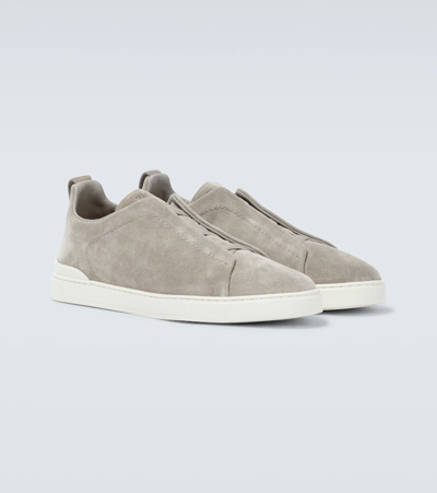 Zegna Sneakers In Grey