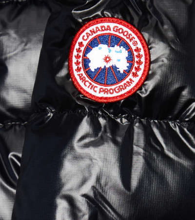 Shop Canada Goose Crofton Down Jacket In Black