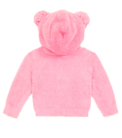 Shop Monnalisa X Chiara Ferragni Baby Eyestar Hoodie In Sachet Pink