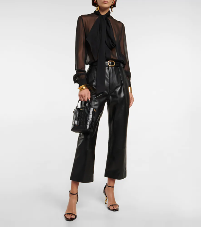 Saint Laurent Toy-shop Mini-bag In Black
