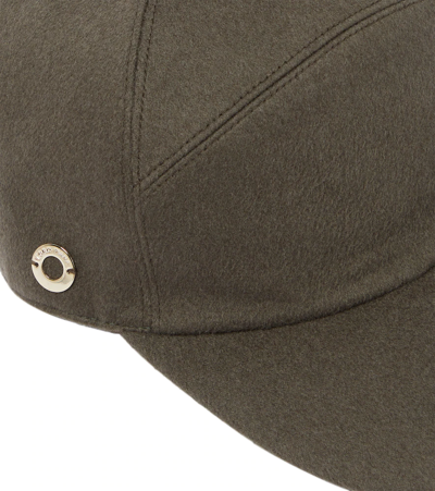 Loro Piana Cashmere Cap In Dried Oregano