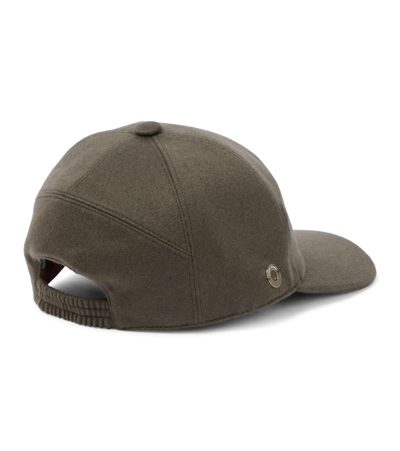 Loro Piana Cashmere Cap In Dried Oregano