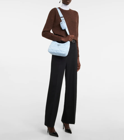 Prada Re-edition 2005 Re-nylon Bag In Blue