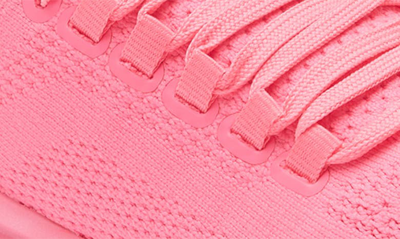 Shop Apl Athletic Propulsion Labs Techloom Breeze Knit Running Shoe In Fusion Pink