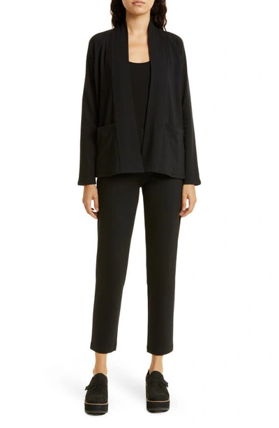 Shop Eileen Fisher Slim Ankle Pants In Black