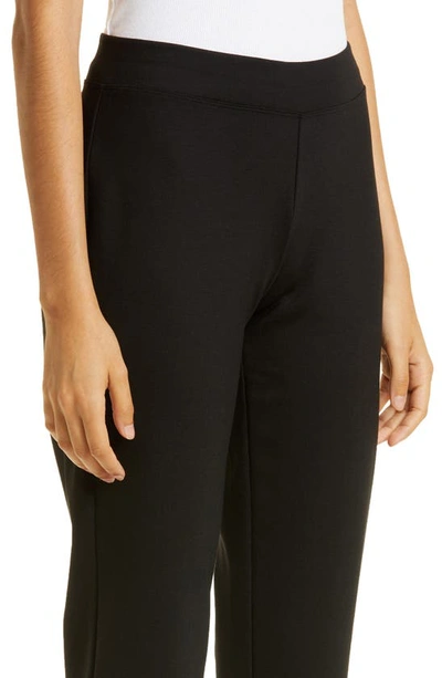 Shop Eileen Fisher Slim Ankle Pants In Black