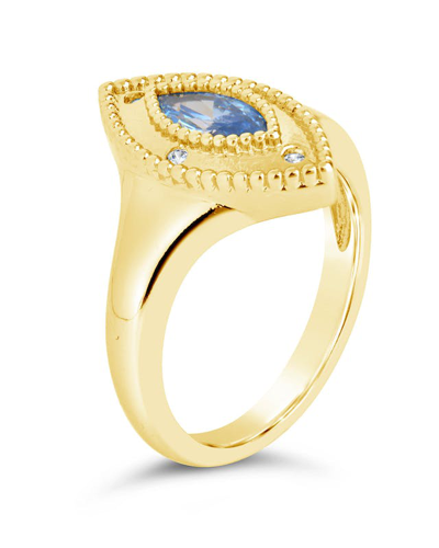 Shop Sterling Forever Nezetta Ring In Gold
