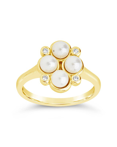 Shop Sterling Forever Cosetta Ring In Gold