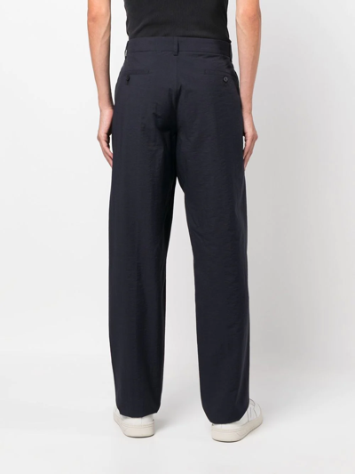 Orlebar Brown Dunmore Straight-leg Trousers In Blau