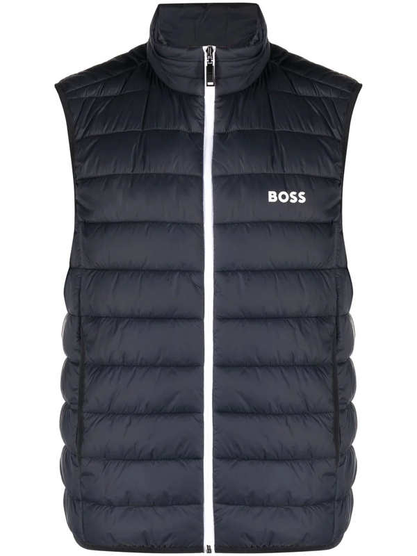 hugo boss navy gilet