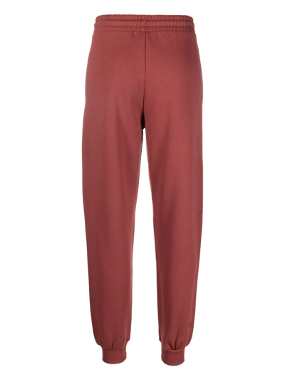 Calvin Klein Jeans Est.1978 Logo-embroidered Sweatpants In Rot