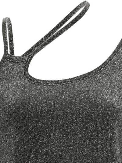 Jw Anderson Asymmetric-cutout Stretch-jersey Top In Grey
