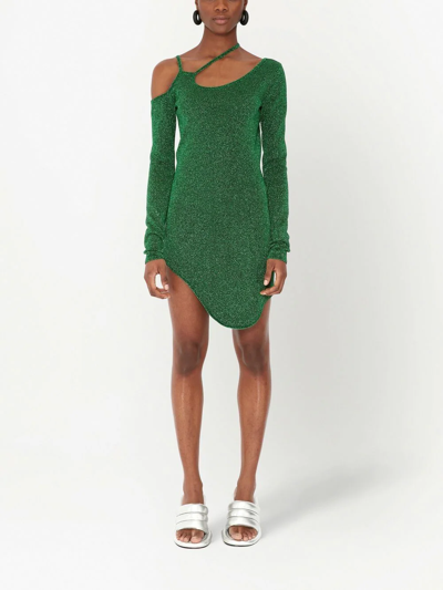Jw Anderson Synthetic Fibers Dress In Green