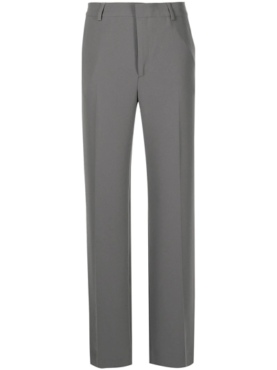 Shop Filippa K Hutton Straight-leg Trousers In Grau