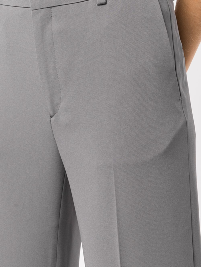 Shop Filippa K Hutton Straight-leg Trousers In Grau