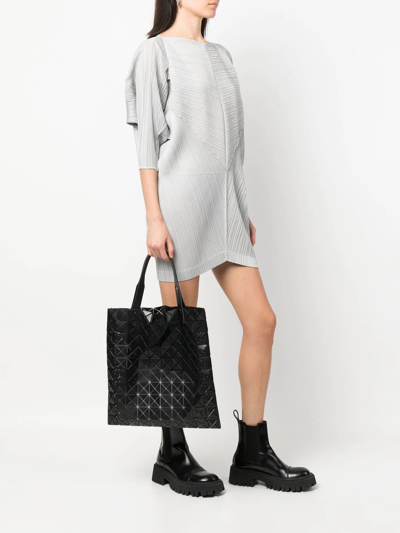 Shop Bao Bao Issey Miyake Prism Shoulder Bag In Black