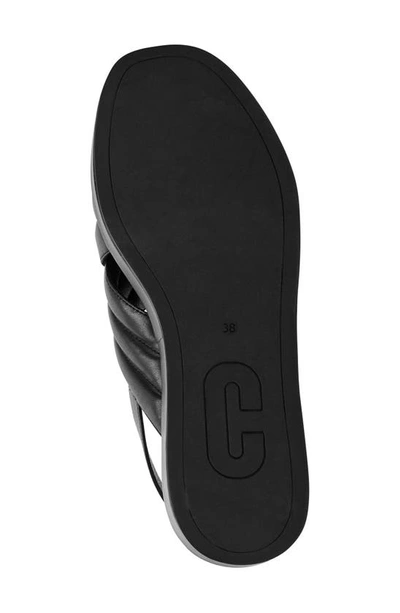 Shop Camper Misia Platform Wedge Sandal In Black