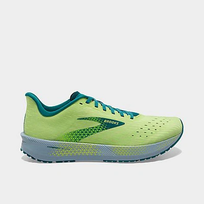 Shop Brooks Men's Hyperion Tempo Running Shoes In Green/kayaking/dusty Blue
