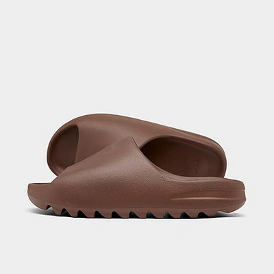 Shop Adidas Originals Adidas Yeezy Slide Sandals In Flax/flax/flax