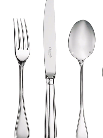 Christofle Albi Five-piece Individual Silver-plated Place Settings In Silver