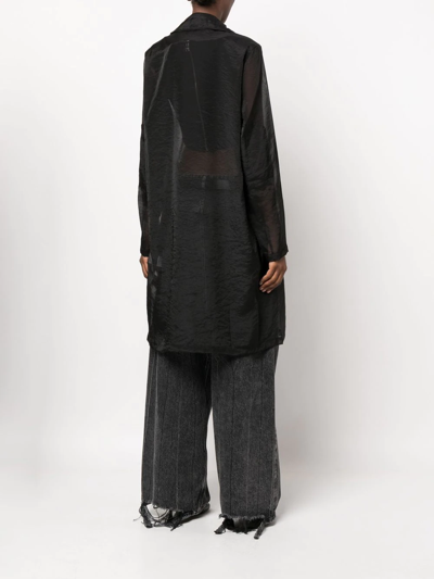 Rta Oversized Yara Shirt Jacket In Black