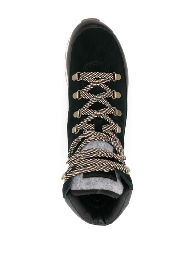 Shop Sorel Ankle-length Lace-up Boots In Black
