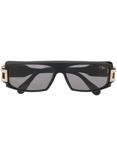 Shop Cazal Square Tinted Sunglasses In Black