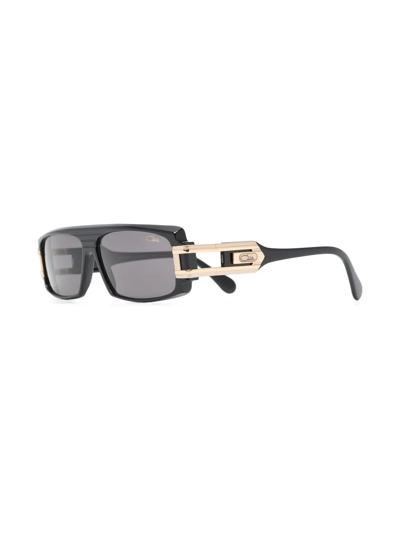 Cazal Square Tinted Sunglasses In Black