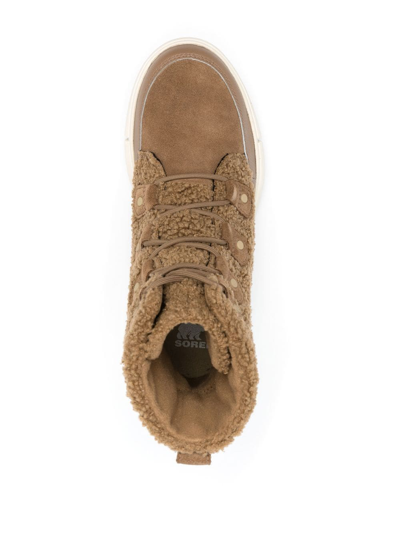 Shop Sorel Explorer Ii Joan Ankle Boots In Brown