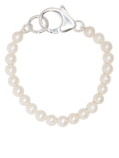 Shop Hatton Labs Freshwater Pearl Bracelet In White