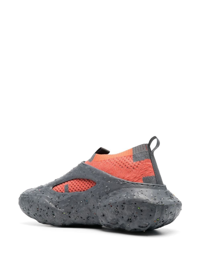 Shop Converse Round-toe Slip-on Trainers In Grey
