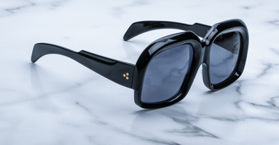 Shop Jacques Marie Mage Euphoria Vandella - Black Sunglasses