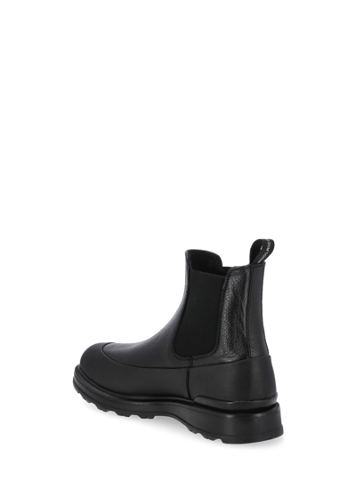 Shop Woolrich Chelsea Boots With Rubber Insert In Gum Black - Boxland Black