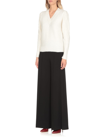 Shop D-exterior Flared Trousers In Black