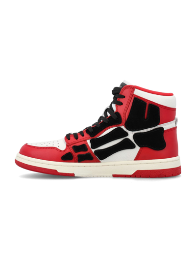 Shop Amiri Skel-top Hi In Red