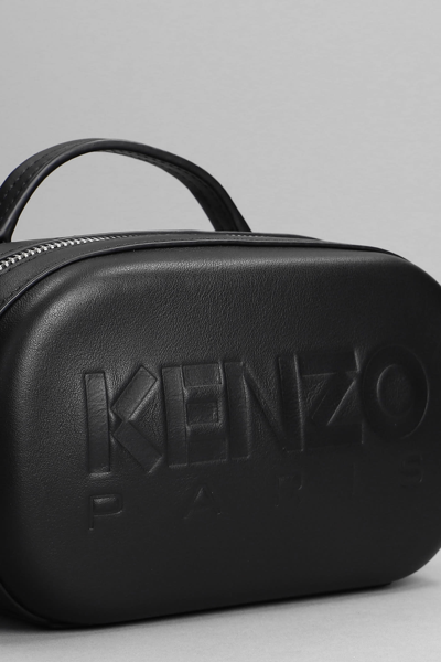 Shop Kenzo Hand Bag In Black Leather